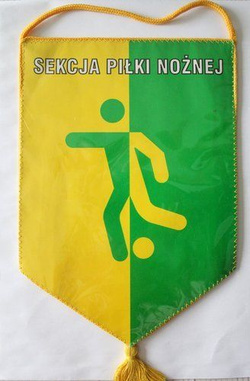 Proporczyk MKS Chemik Police sekcja piłki nożnej