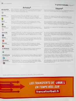 Skarb kibica Ligue 1 2018-2019 Specjalny Przewodnik (France Football)