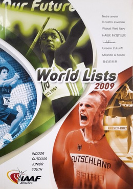 Światowe listy lekkoatletyki 2009 (IAAF)