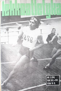 Miesięcznik Lekkoatletyka - Rocznik 1974 (oprawiony, kompletny)