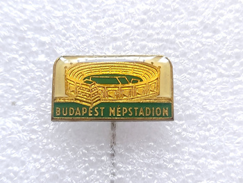 Odznaka Nepstadion Budapeszt (epoksyd, sygnowana)