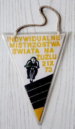 Proporczyk Indywidualne Mistrzostwa Świata na żużlu (Chorzów, 02.09.1973)