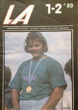Miesięcznik Lekkoatletyka 1989 (9 numerów)