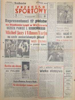 Gazeta Przegląd Sportowy (nr 22/1964) Zimowe Igrzyska Olimpijskie Innsbruck