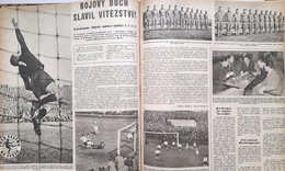 Tygodnik Stadion Czechosłowacja Rocznik 1958 (kompletny 52 numery, oprawiony)