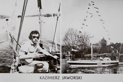 Pocztówka Kazimierz Jaworski (żeglarstwo)