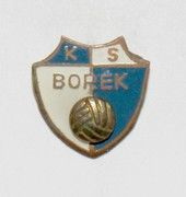 KS Borek Kraków z piłką (emalia)