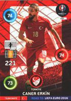 Caner Erkin - Turcja (nr 237 - Team Mate)