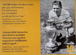 Pocztówki Ferenc Puskas cytaty (4 sztuki)