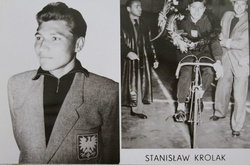 Pocztówka Stanisław Królak, kolarstwo (Klub Kolekcjonera)