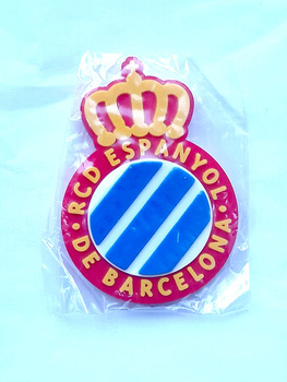 Magnes RCD Espanyol Barcelona herb, gumowy (produkt oficjalny)