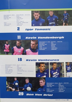 Kick off. KRC Genk - oficjalny przewodnik na sezon 2002/2003 (Belgia)