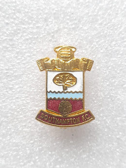 Odznaka Southampton FC, duża (sygnowana, emalia)