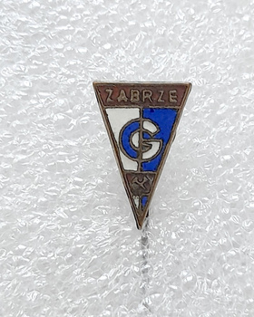 Odznaka Górnik Zabrze (PRL, emalia)