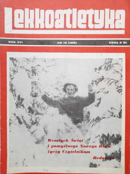 Miesięcznik Lekkoatletyka 1971 (8 numerów)