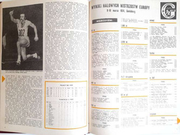 Miesięcznik Lekkoatletyka 1974 (7 numerów)