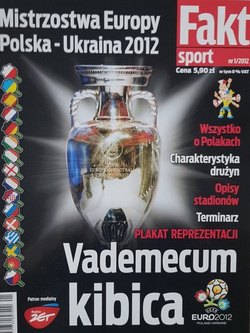 Mistrzostwa Europy Polska-Ukraina 2012. Vademecum kibica. Nr 1/2012