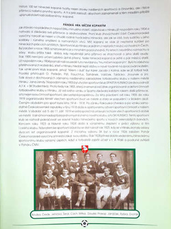 FC Hlinsko 1905-2005. 100-lecie piłki nożnej w Hlinsku (Czechy)