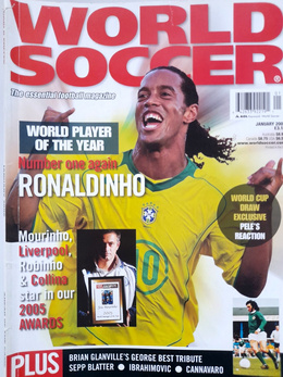 Miesięcznik World Soccer Rocznik 2006 (kompletny, nieoprawiony)