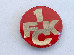 Odznaka 1. FC Kaiserslautern herb okrągły (polewa epoksydowa)