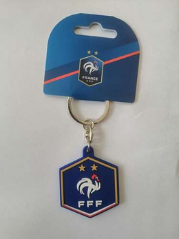 Brelok Francuski Związek Piłki Nożnej PCV (produkt oficjalny)