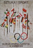 Zestaw 9 pocztówek Sztuka i sport