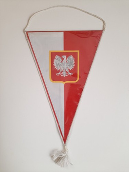 Proporczyk ZKS Unia Tarnów duży (PRL)