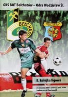 Program GKS Bełchatów - Odra Wodzisław Śląski Orange Ekstraklasa (24.09.2005)