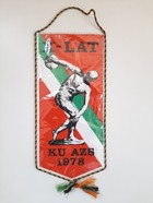 Proporczyk X Lat Klub Uczelniany AZS Białystok (PRL)