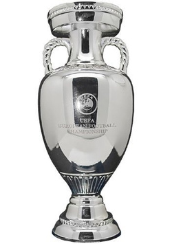 Replika pucharu Euro 2020 (produkt oficjalny) miniaturka 4,5 cm.