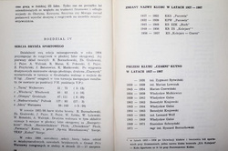 Informator o działalności klubu Czarni Kutno w latach 1927-1987