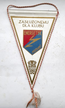 Proporczyk Zasłużonemu dla klubu Energetyk Poznań