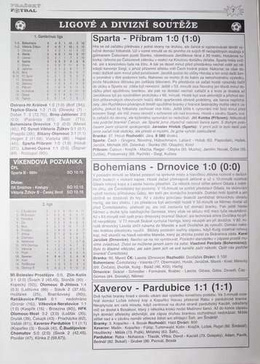 Tygodnik Praski Futbol 2001 (6 numerów)