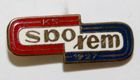 Odznaka KS Społem Łódź 1927 (PRL, emalia)