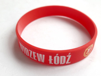 Opaska na rękę Widzew Łódź, czerwona (produkt oficjalny)