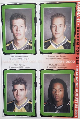 Top Oss. Oficjalny przewodnik na sezon 2001/2002 (Holandia)