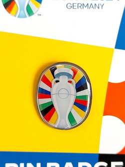 Odznaka logo Mistrzostwa Europy UEFA Euro 2024 Niemcy (produkt oficjalny)