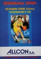 Program Polpharma VBW Clima Gdynia - Fenerbahce SK Stambuł Euroliga koszykówka (2000)