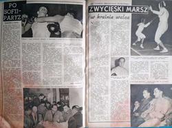 Magazyn Ilustrowany Sportowiec - Rok 1953 i 1954 (27 numerów, oprawione)