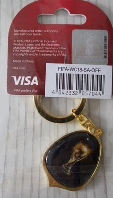 Brelok Mistrzostwa Świata Rosja 2018 (oficjalny produkt)