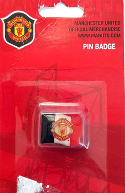 Odznaka Manchester United mini flaga z herbem (produkt oficjalny)