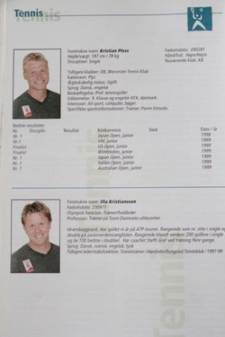 Reprezentacja Danii na Igrzyska Olimpijskie Sydney 2000. Informator