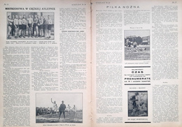 Ilustrowany Tygodnik Sportowy Stadjon - Rocznik 1925 (18 numerów)