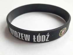 Opaska na rękę Widzew Łódź, czarna (produkt oficjalny)