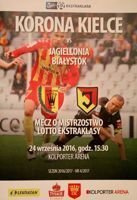 Program Korona Kielce - Jagiellonia Białystok Lotto Ekstraklasa (25.09.2016)