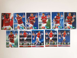 Karty piłkarze Arsenal Londyn 11 sztuk (Liga Mistrzów 2012-2015 Panini)