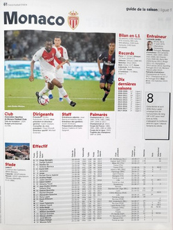 Skarb kibica Ligue 1 2018-2019 Specjalny Przewodnik (France Football)