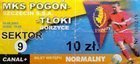 Bilet Pogoń Szczecin - Tłoki Gorzyce II liga (16.08.2003)