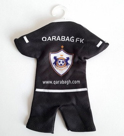 Mini koszulka Karabach FK Agdam do samochodu (produkt oficjalny)