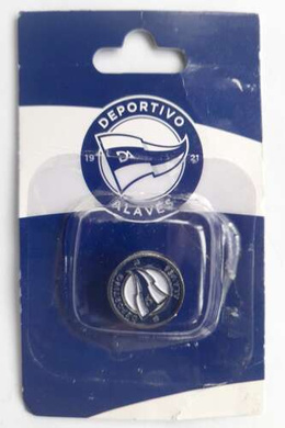 Odznaka Deportivo Alaves herb (produkt oficjalny)